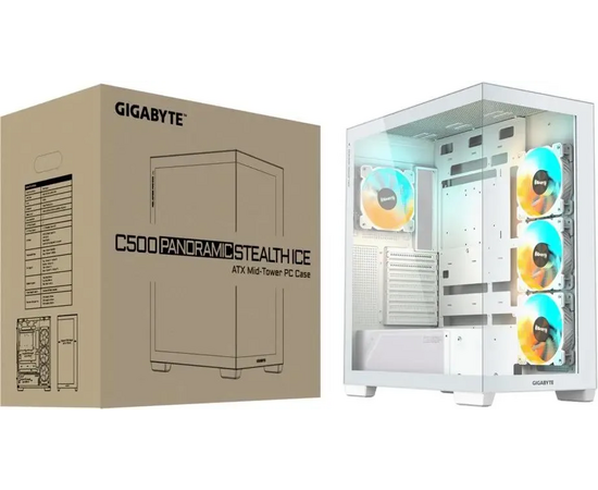  Корпус Gigabyte C500PI ST White 