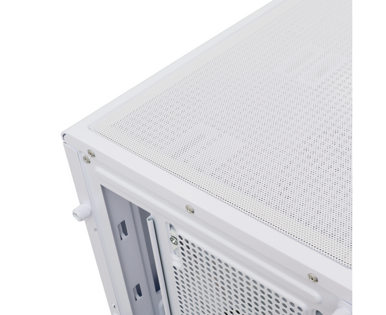  Корпус HSPD F510 (F510-TGWH-ARGB), без БП, Panoramic Mid Tower, White, TG, 0.5 SPCC, 3x120mm ARGB ATX, mITX 180/280/160mm 1x2.5", 7xPCI 2xUSB- 