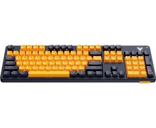  Клавиатура RAPOO V500Pro-Multi-Mode Gaming Mechanical KB Yellow/Blue 