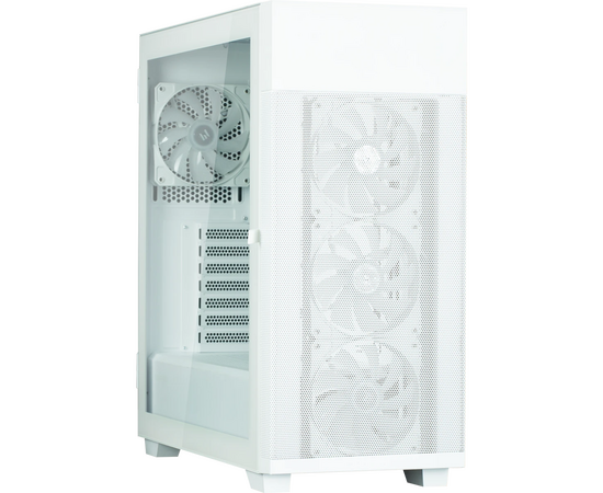  Корпус ZALMAN S5 Neo, ATX, White, Window, 2xCombo (3.5" or 2.5"), 4x2.5", 1xUSB2.0, 1xUSB3.1, Front 3x120mm FRGB, Rear 1x120mm FRGB 