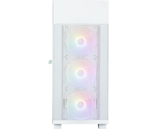  Корпус ZALMAN S5 Neo, ATX, White, Window, 2xCombo (3.5" or 2.5"), 4x2.5", 1xUSB2.0, 1xUSB3.1, Front 3x120mm FRGB, Rear 1x120mm FRGB 