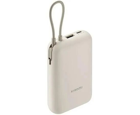  Внешний аккумулятор Xiaomi BHR9072GL 10000mAh встроенный кабель Tan GL P15ZM 