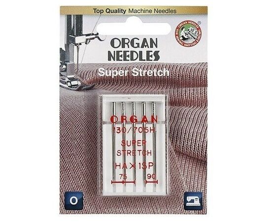  Иглы супер стрейч ORGAN 5/75-90 