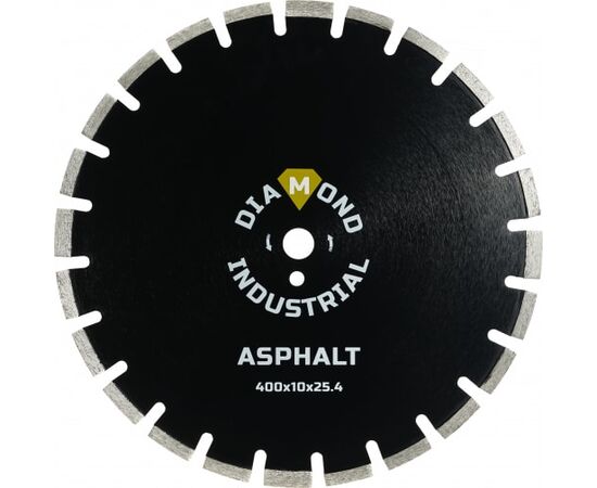  Диск алмазный сегментный по асфальту Diamond Industrial 40025,4 (DIDA400)Diamond Industrial Диск алмазный сегментный по асфальту 40025,4 DIDA400 