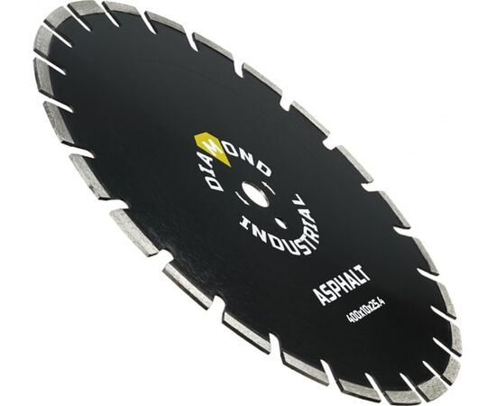 Диск алмазный сегментный по асфальту Diamond Industrial 40025,4 (DIDA400)Diamond Industrial Диск алмазный сегментный по асфальту 40025,4 DIDA400 