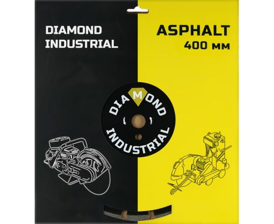  Диск алмазный сегментный по асфальту Diamond Industrial 40025,4 (DIDA400)Diamond Industrial Диск алмазный сегментный по асфальту 40025,4 DIDA400 