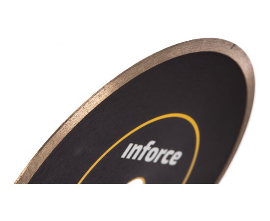  Диск алмазный сплошной керамогранит Inforce 11-01-512 250х25,4 мм 