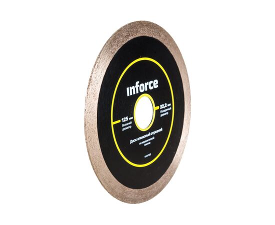  Диск алмазный отрезной по керамической плитке INFORCE 11-01-703 125х22,2 мм 