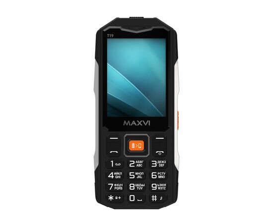  Мобильный телефон Maxvi T19 черный 