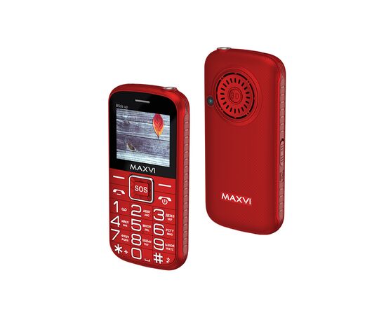  Мобильный телефон Maxvi B5ds up красный 