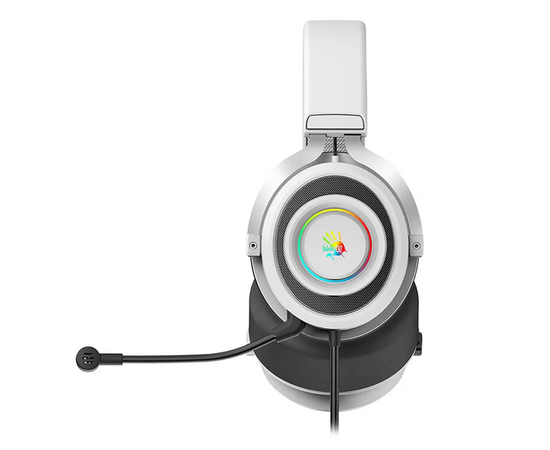  Наушники игровые с микрофоном A4TECH Bloody G535 (черный/серебристый) 