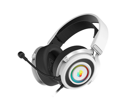  Наушники игровые с микрофоном A4TECH Bloody G535 (черный/серебристый) 