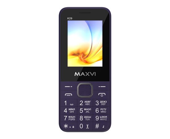  Мобильный телефон Maxvi K29 фиолетовый 