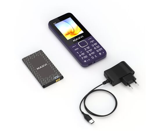  Мобильный телефон Maxvi K29 фиолетовый 