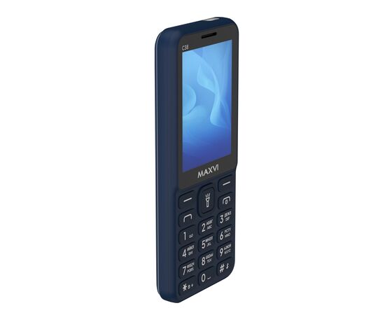  Мобильный телефон Maxvi C38 синий 