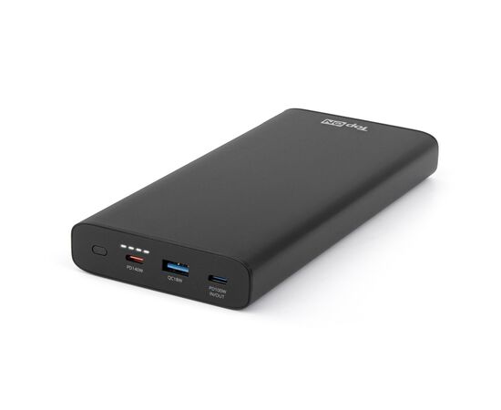  Power Bank TOPON TOP-T140, 22400мAч черный 