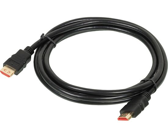  Кабель аудио-видео Buro HDMI 1.4 HDMI (m)/HDMI (m) 2м. Позолоченные контакты черный (BHP2M) 