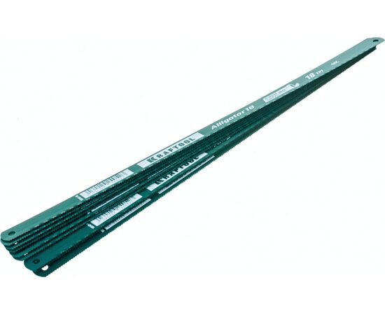  Биметаллическое гибкое полотно по металлу KRAFTOOL Alligator-18 18 TPI (15942-18-S10) 300 мм 