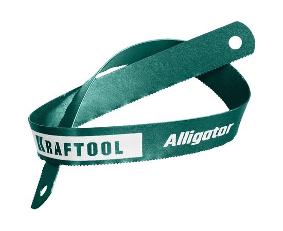  Биметаллическое гибкое полотно по металлу KRAFTOOL Alligator-18 18 TPI (15942-18-S10) 300 мм 