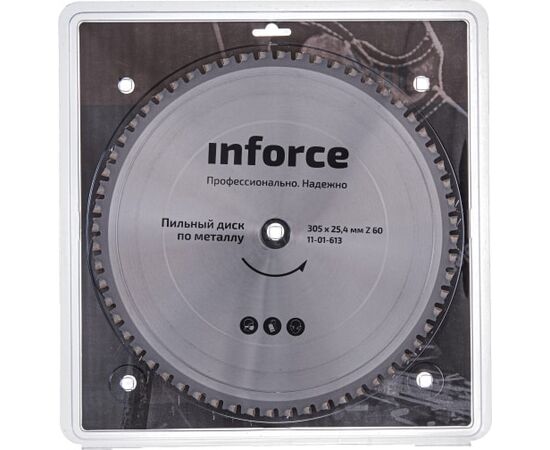  Пильный диск Inforce 11-01-613 305х25.4х60 по металлу 