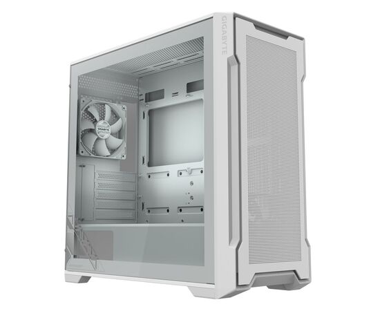  Корпус Gigabyte C102G (GB-C102GI) MidTower, mATX, USB3.0x2, Audio I/O, GPU:410mm, White 