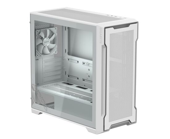  Корпус Gigabyte C102G (GB-C102GI) MidTower, mATX, USB3.0x2, Audio I/O, GPU:410mm, White 