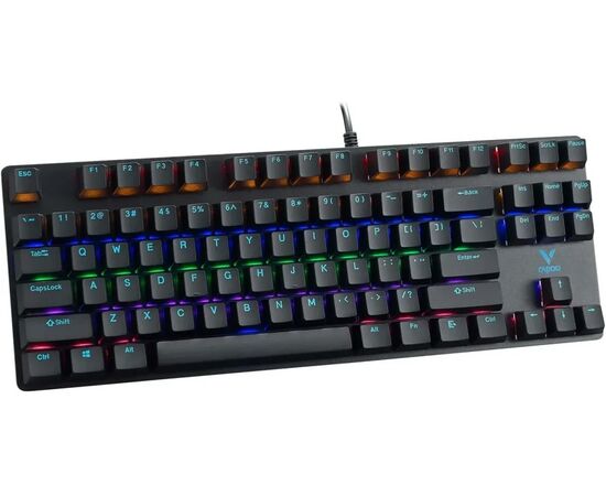 Клавиатура RAPOO V500Pro-87 Backlit Mechanical Gaming Keyboard Black 