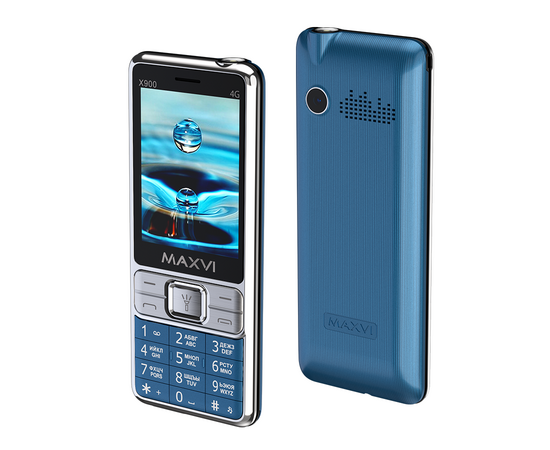  Мобильный телефон Maxvi X900 4G маренго 