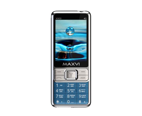  Мобильный телефон Maxvi X900 4G маренго 