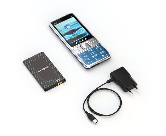  Мобильный телефон Maxvi X900 4G маренго 