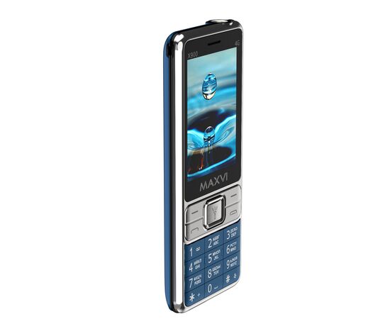  Мобильный телефон Maxvi X900 4G маренго 
