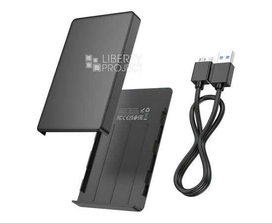 Внешний корпус жесткого диска HOCO HB46 USB3.0 2.5-inch SATA (черный) 