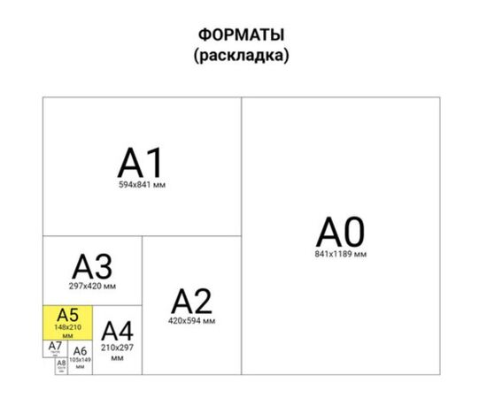  Пленки-заготовки для ламинирования BRAUBERG 530899 А5, 125мкм 100шт 