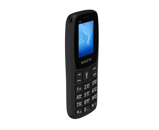  Мобильный телефон Maxvi C45 черный 