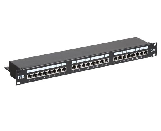  Патч-панель ITK 1U (PP24-1UC6S-D05) 