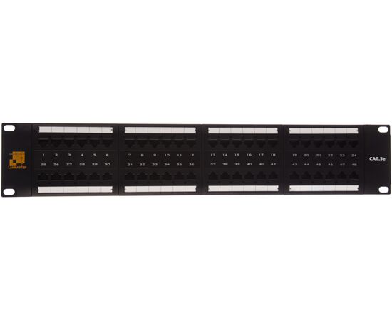  Патч-панель LANMASTER LAN-PPL48U5E 