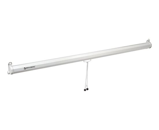  Проекционный экран BRAUBERG 236726 Wall настенный 180х180см матовый, 1:1 