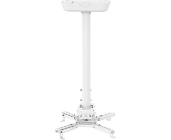  Кронштейн для проектора Cactus CS-PROF021M-WT белый макс.35кг потолочный поворот и наклон 
