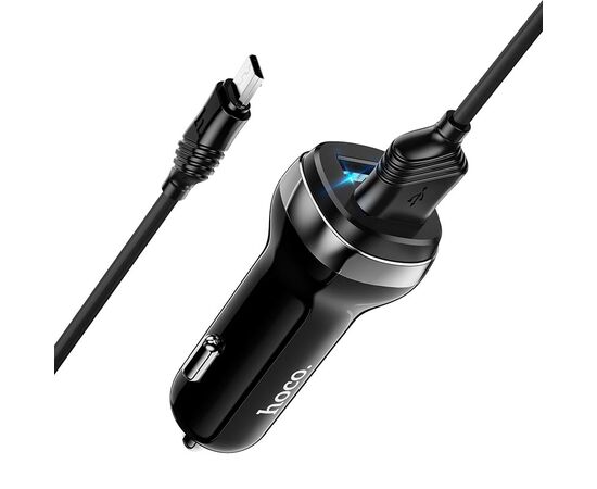  АЗУ HOCO Z40 Superior 2USB кабель микро USB чёрный 