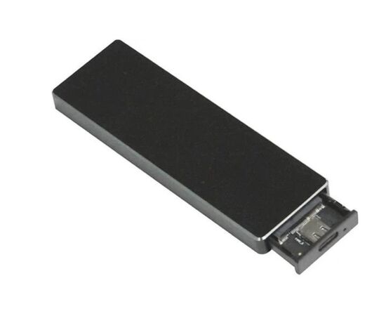  Внешний корпус SSD AgeStar 31UBVS6C NVMe/SATA USB3.0 алюминий черный M2 2280 B/M-key 