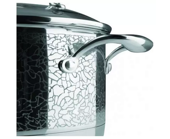  Кастрюля Rondell Vintage RDS-344 5л. d=24см (с крышкой) стальной 