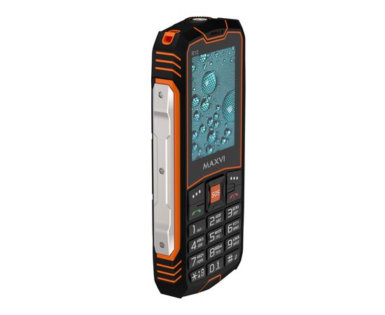  Мобильный телефон Maxvi R10 оранжевый 