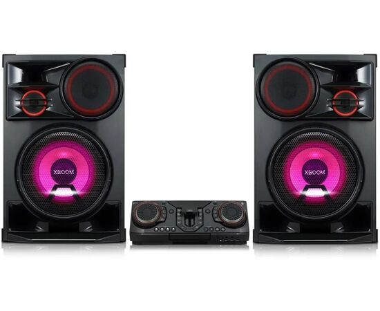  Минисистема LG CL98-FS (CL98P+NL98) черный 3500Вт FM USB BT 